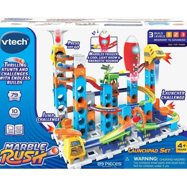 Vtech Electronic Learning Products | Marble Runs>Marble Rush Launch Pad