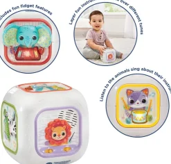 Vtech Electronic Learning Products | Musical Toys>Sensory Sounds Musical Cube*