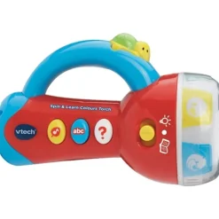 Vtech Early Development Toys | Electronic Learning Products>Spin & Learn Colours Torch