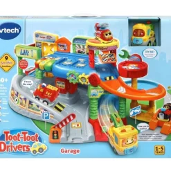 Vtech Electronic Learning Products | Transport Toys>Toot Toot Drivers Garage