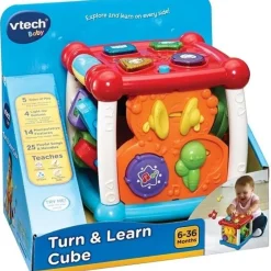 Vtech Early Development Toys | Electronic Learning Products>Turn & Learn Cube